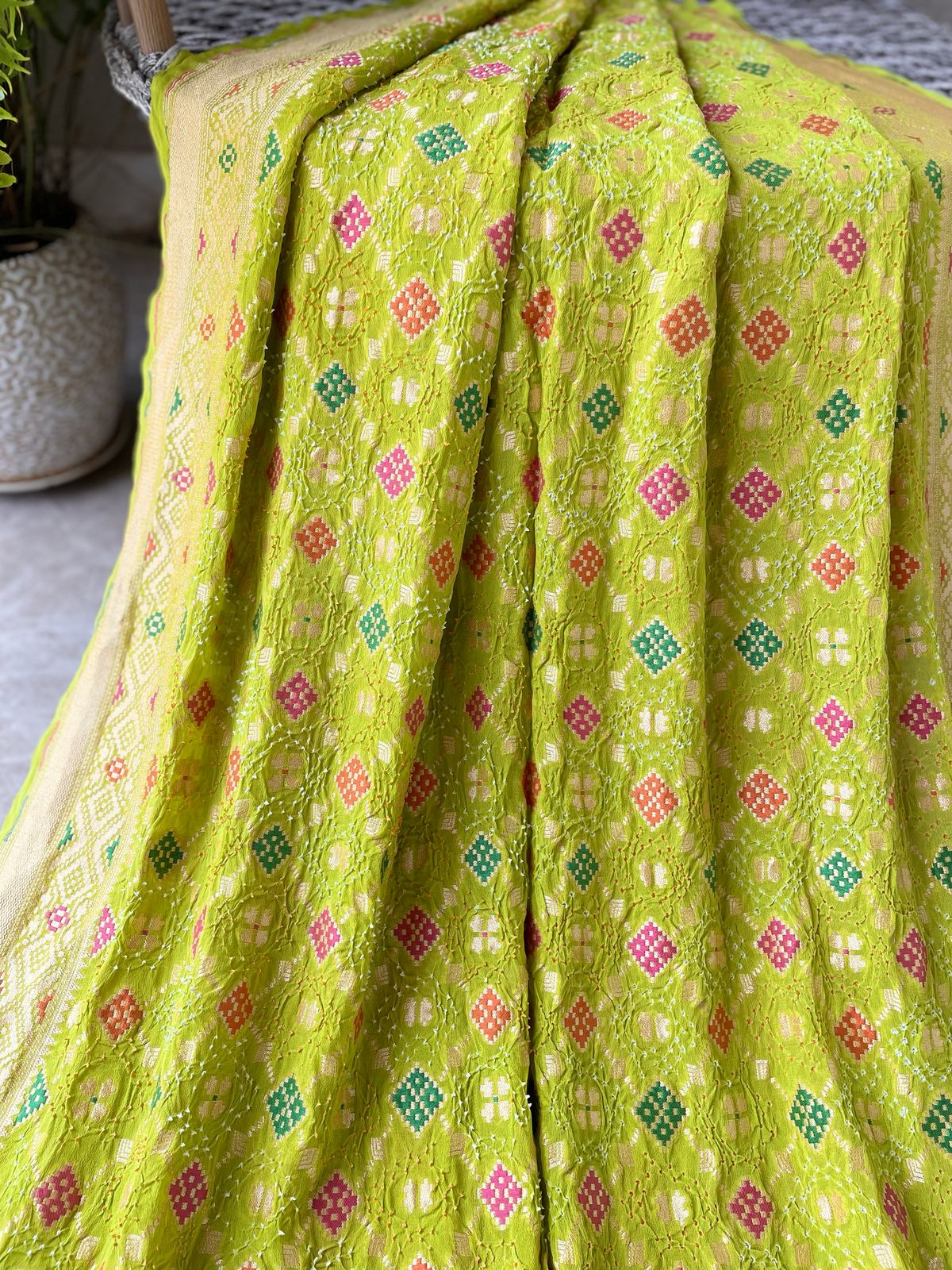 Abhaya - Fearless Meenakari Saree