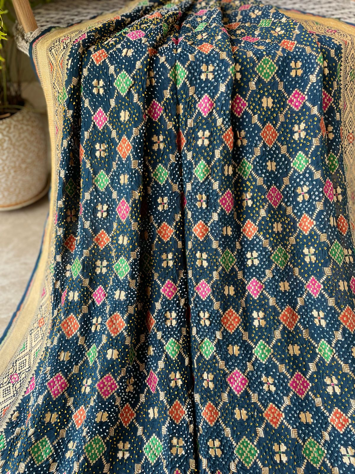 Manushree - Born to Lead Meenakari Saree