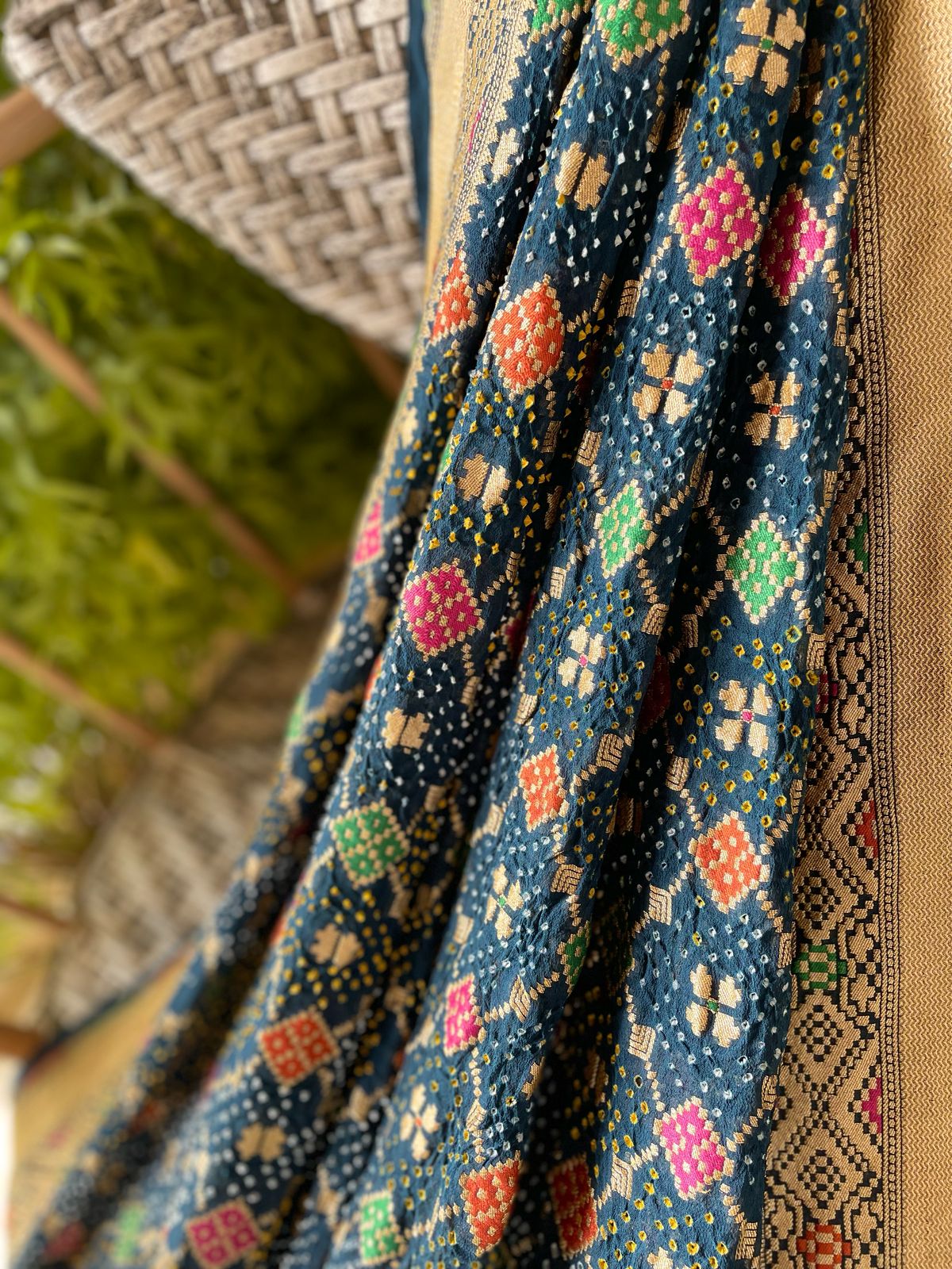 Manushree - Born to Lead Meenakari Saree
