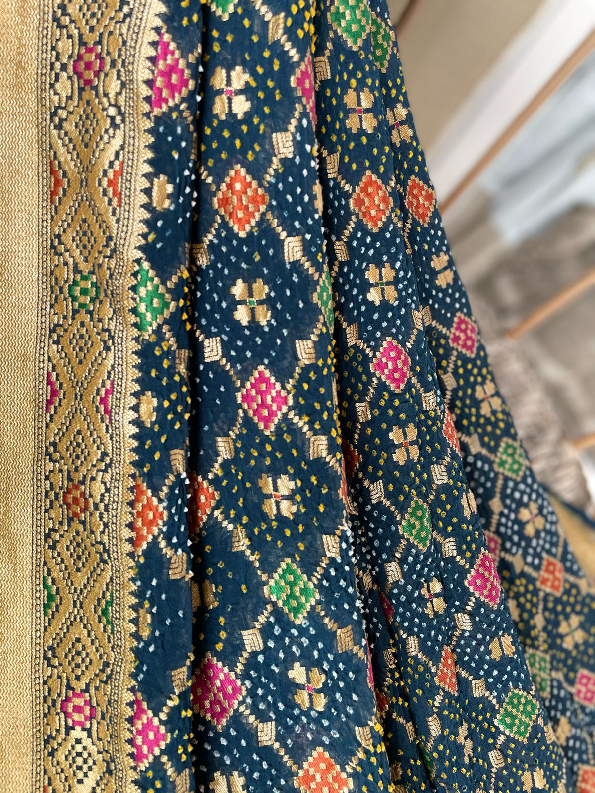 Manushree - Born to Lead Meenakari Saree