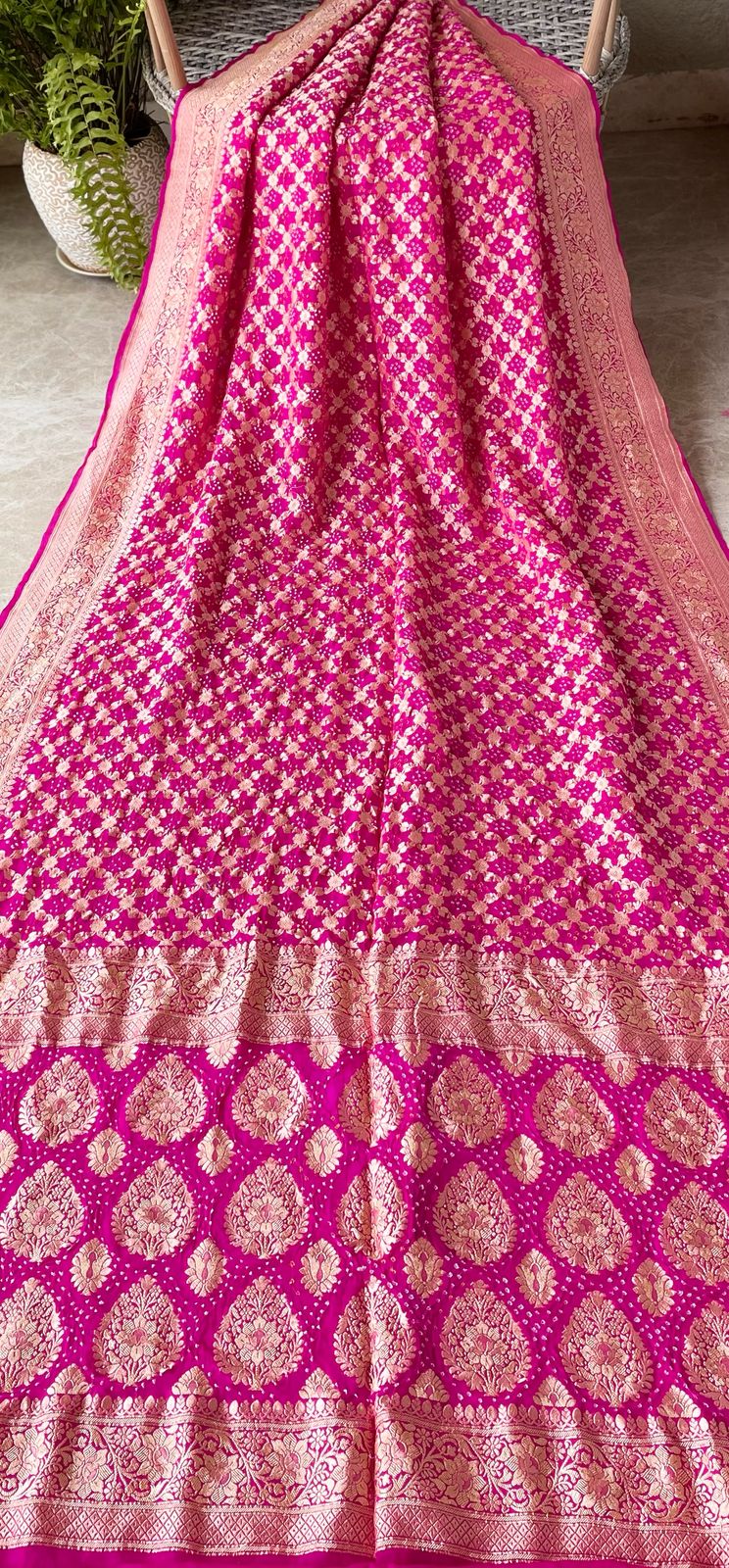 Vrinda - Tulsi/Divine Virtue and Strength Saree