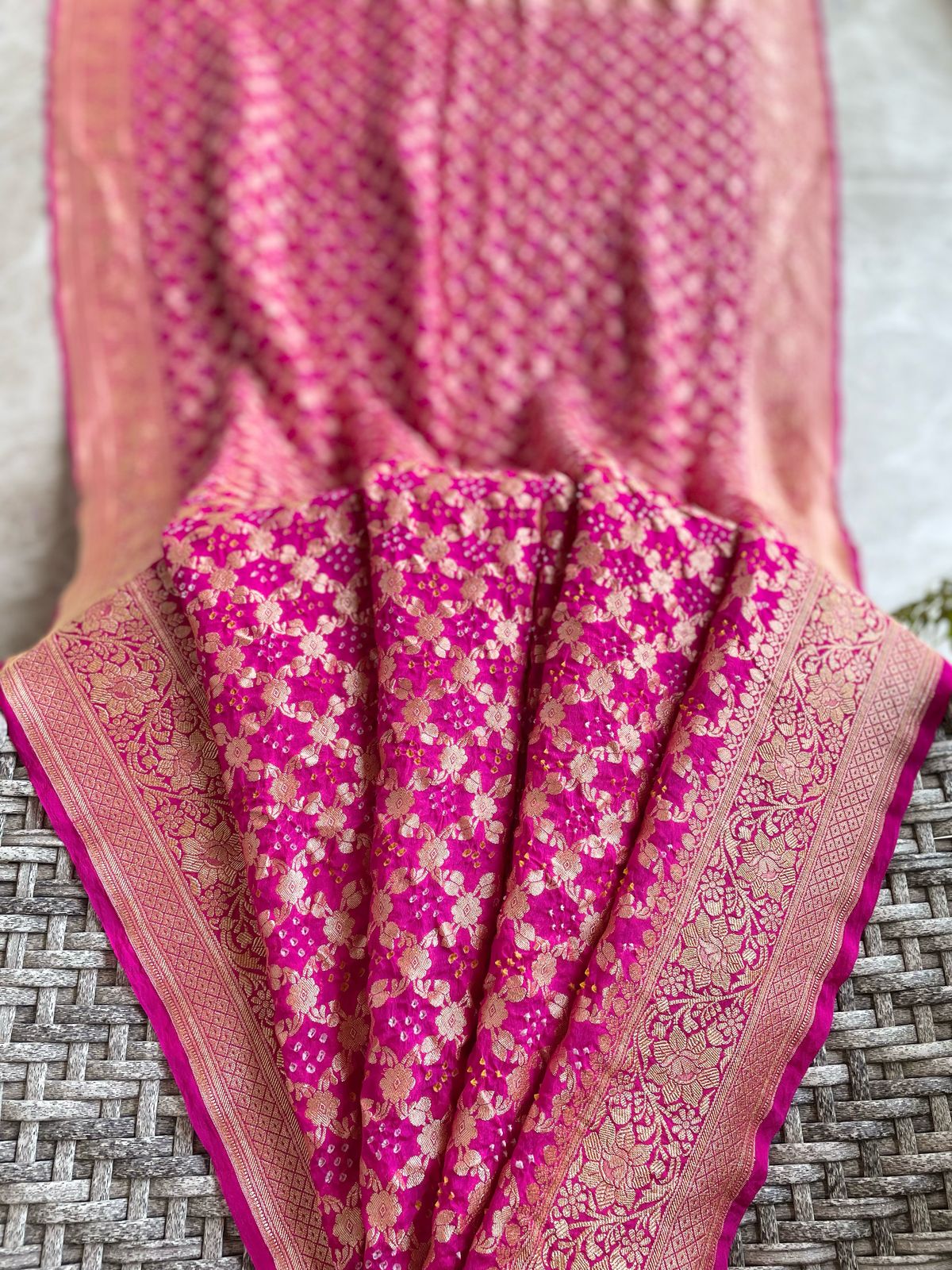 Vrinda - Tulsi/Divine Virtue and Strength Saree
