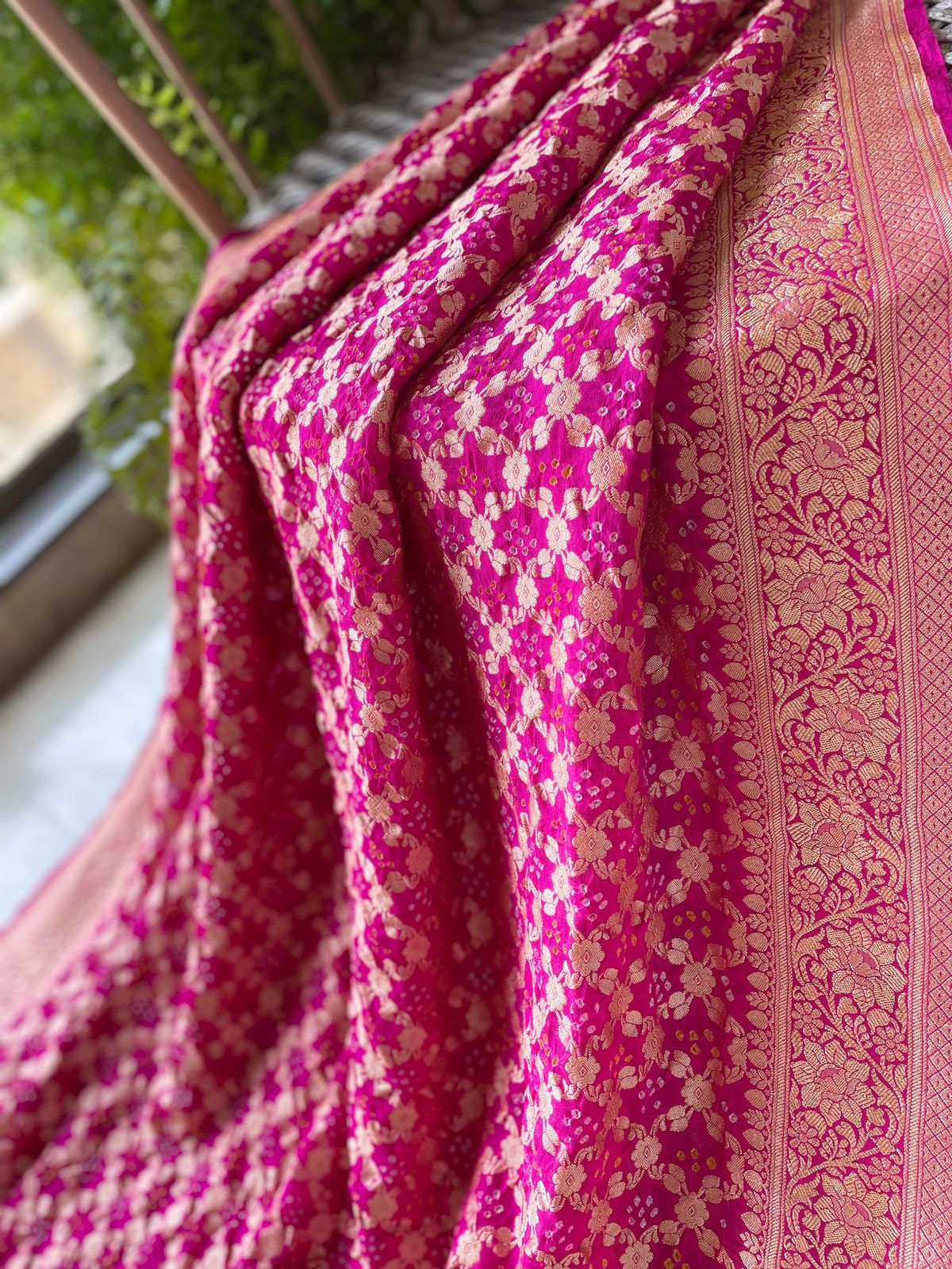 Vrinda - Tulsi/Divine Virtue and Strength Saree