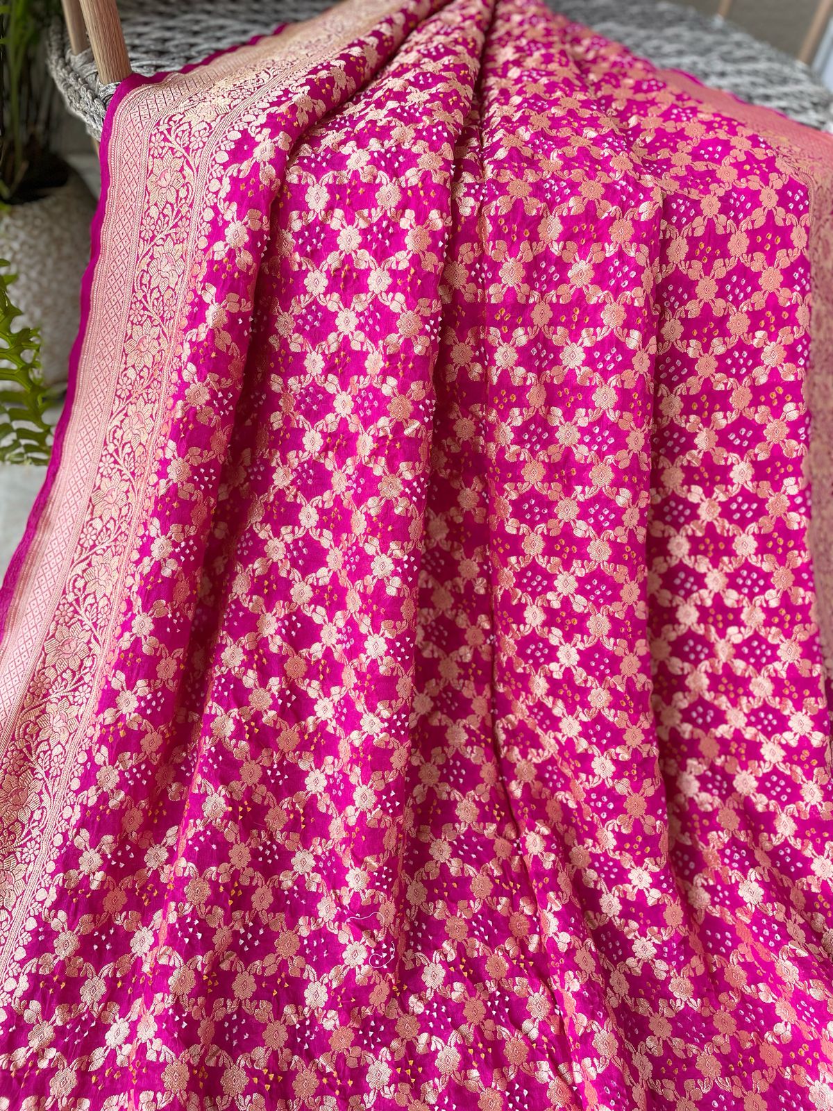Vrinda - Tulsi/Divine Virtue and Strength Saree