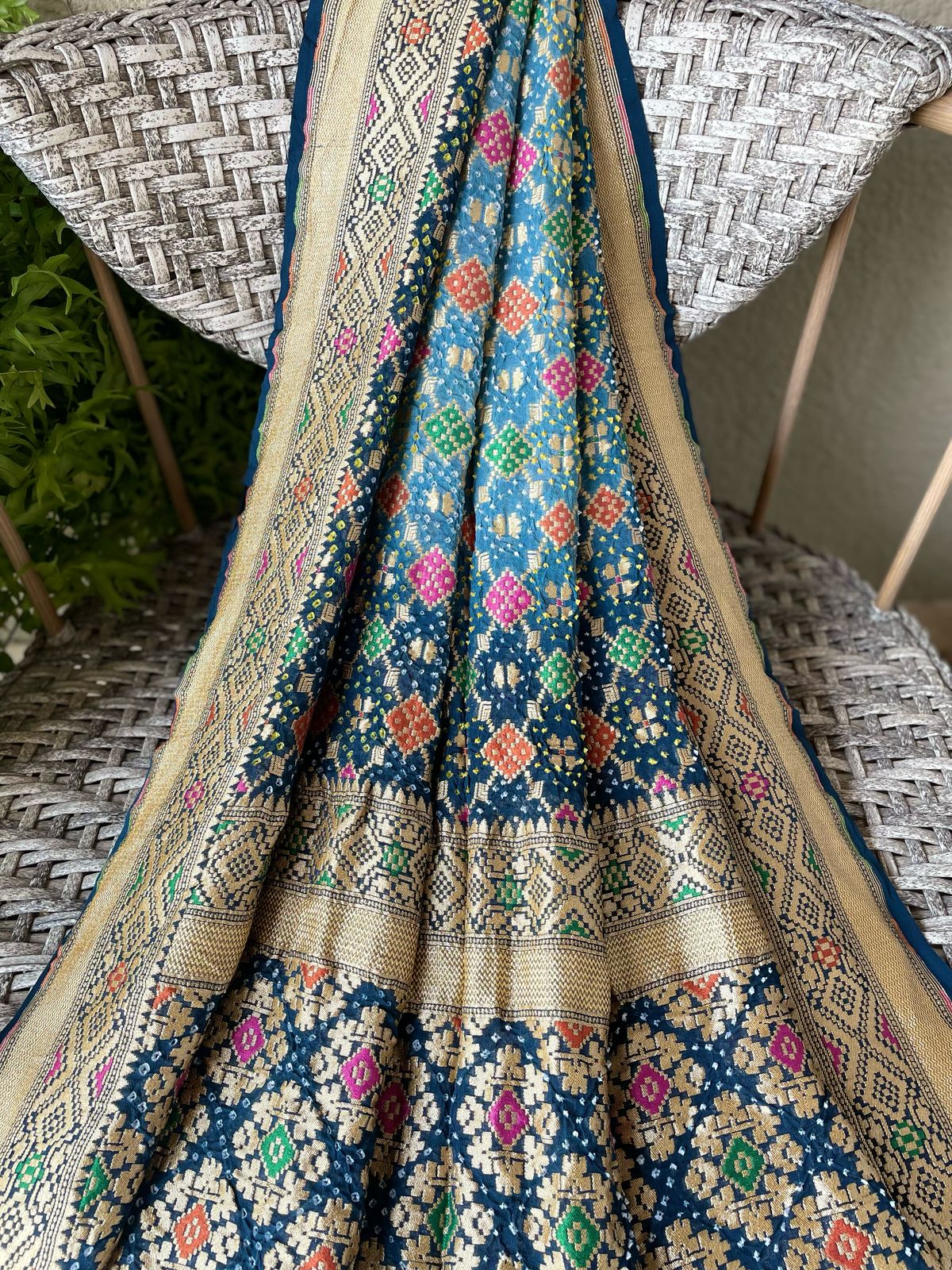 Ishaani - Goddess Parvati Meenakari Dupatta