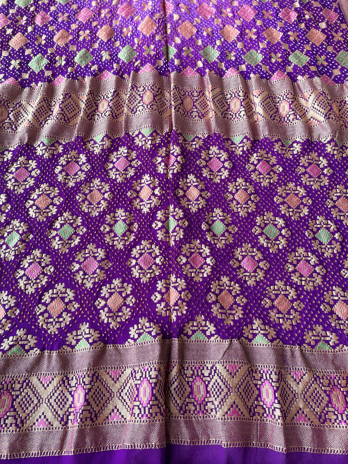 Karnika - Heart of a lotus Meenakari Saree