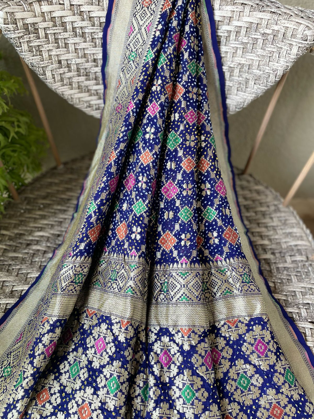 Abeer - Auspicious Fragrance Meenakari Dupatta