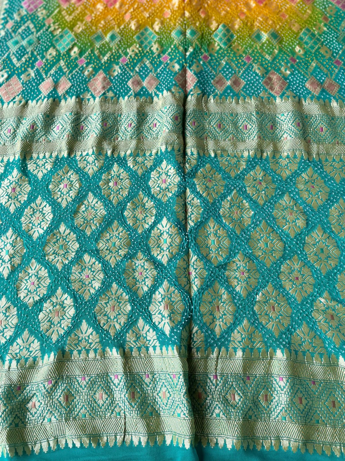Anjali - Gift To God Meenakari Saree