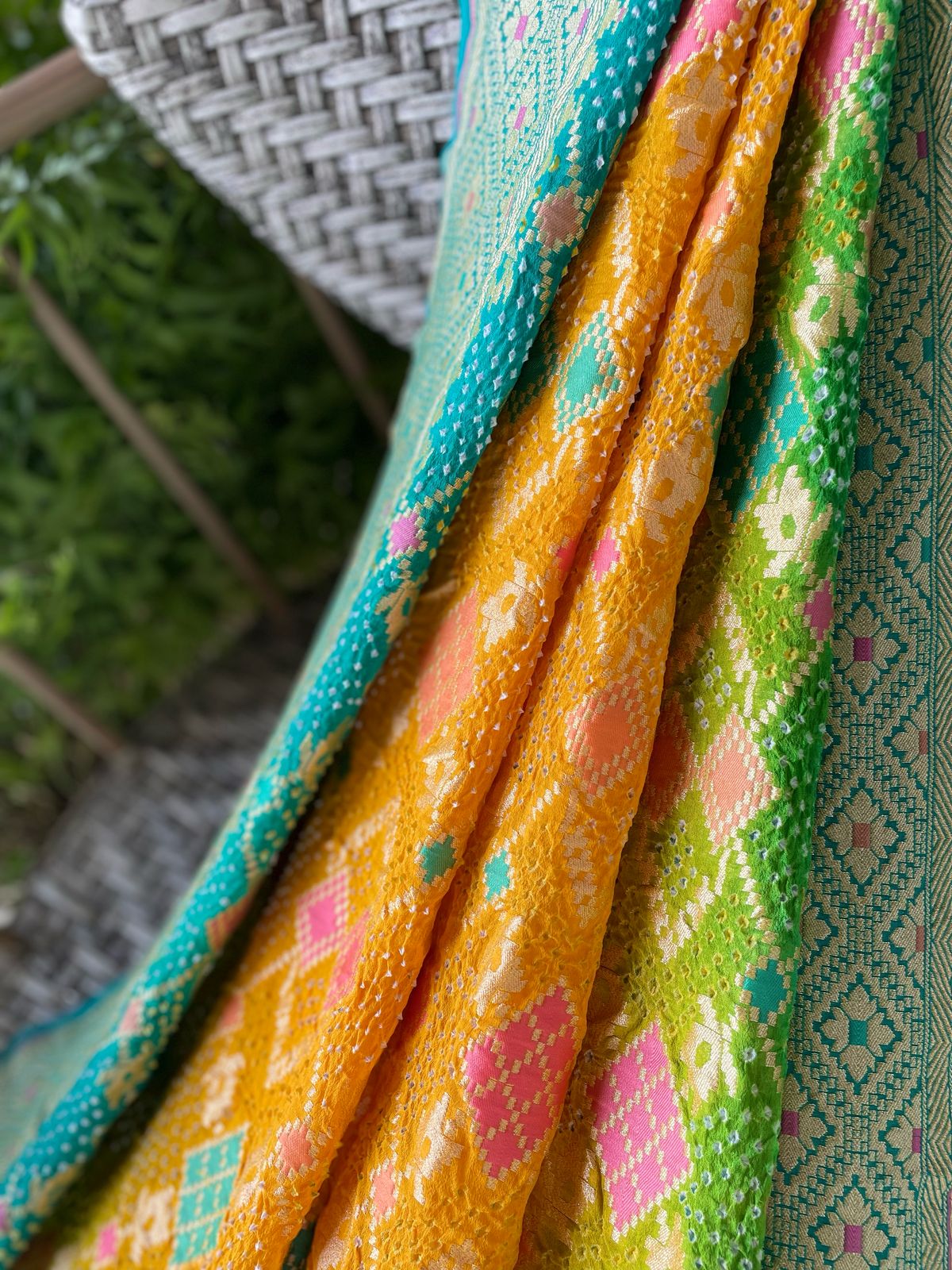 Anjali - Gift To God Meenakari Saree