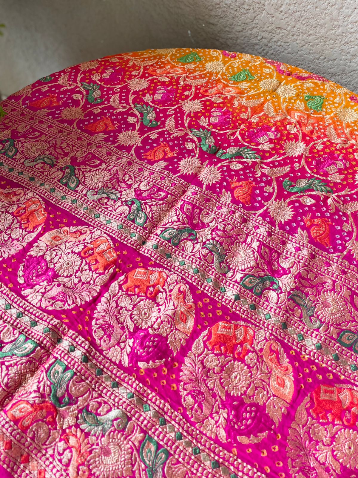Ikshita - The Visible One Meenakari Motif Dupatta