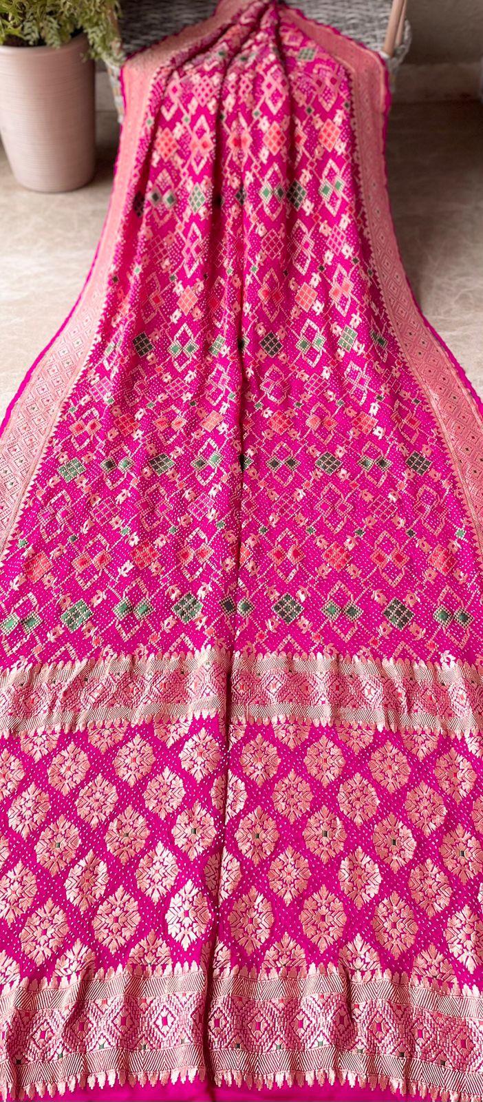 Manushree - Born to Lead Meenakari Saree