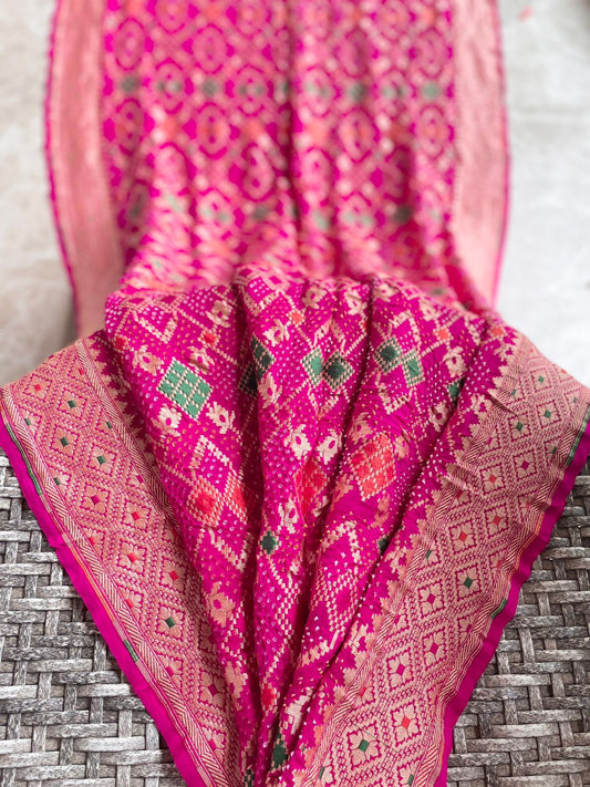 Manushree - Born to Lead Meenakari Saree