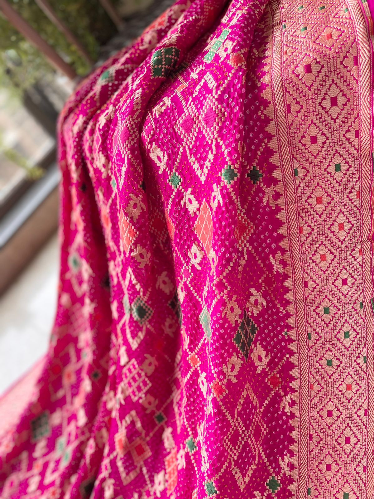 Manushree - Born to Lead Meenakari Saree