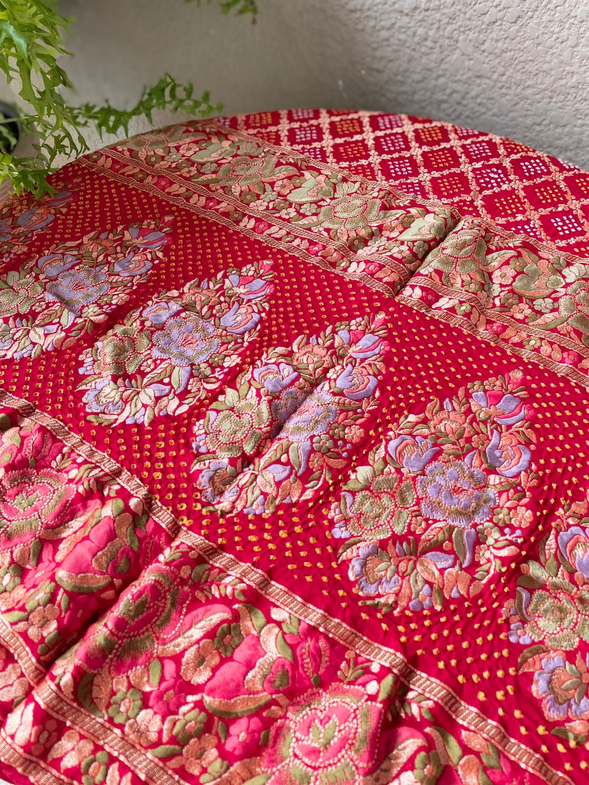Ananya - Unique Meenakari Motif Dupatta