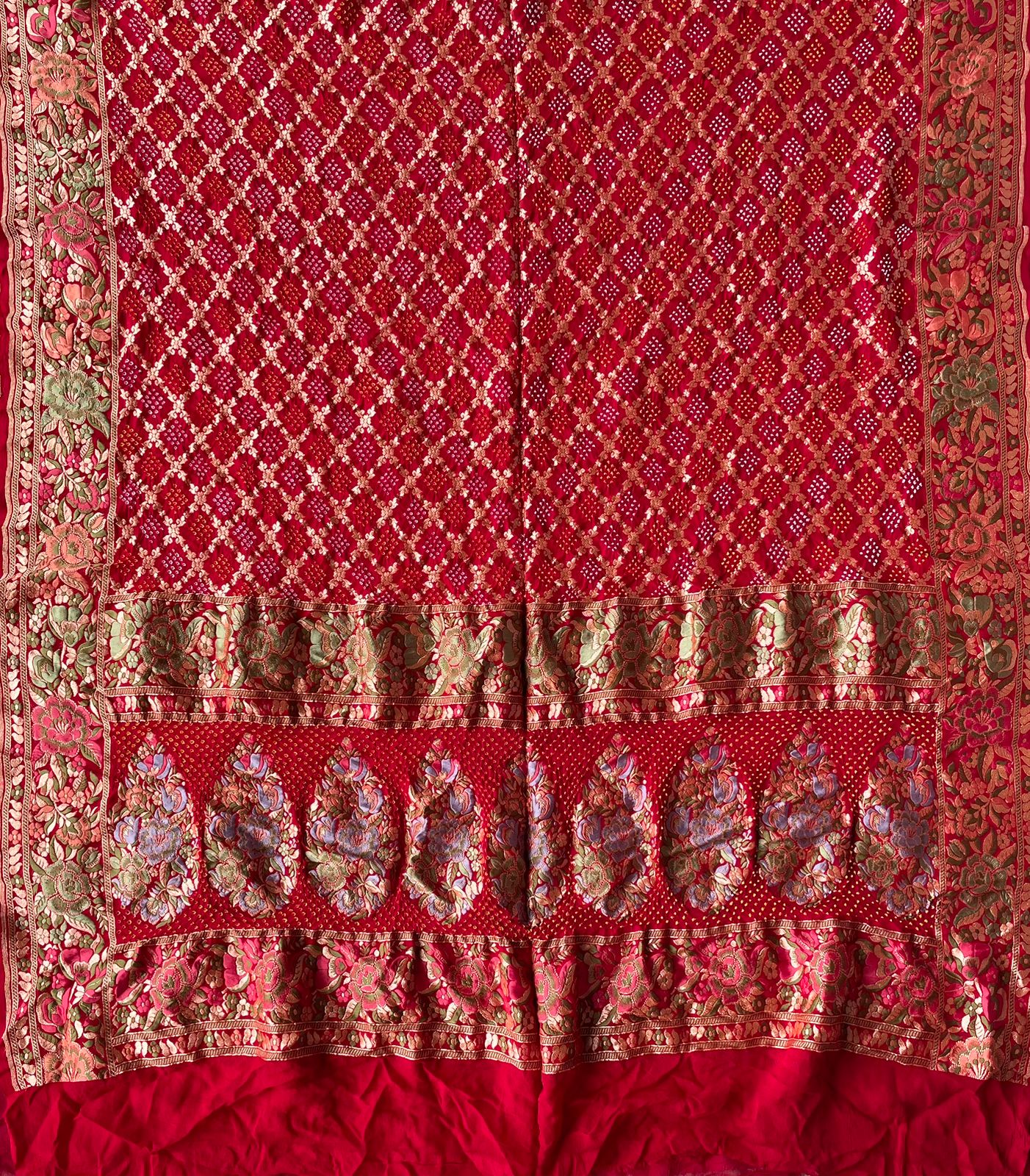 Ananya - Unique Meenakari Motif Dupatta