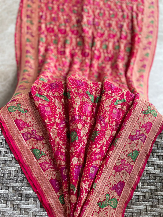 Yashika - Glory Meenakari Motif Saree
