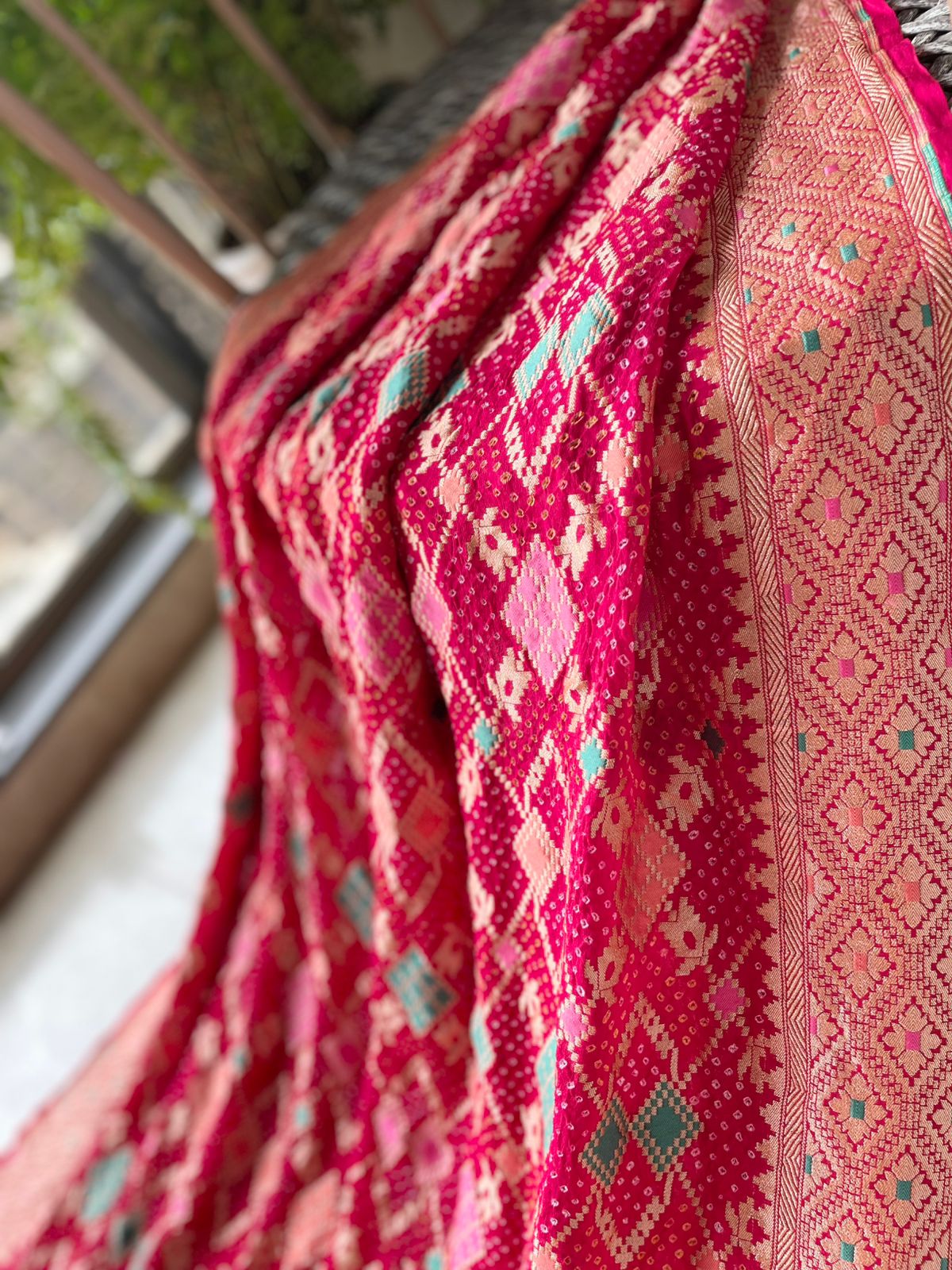 Sanjana - Gentle Meenakari Saree