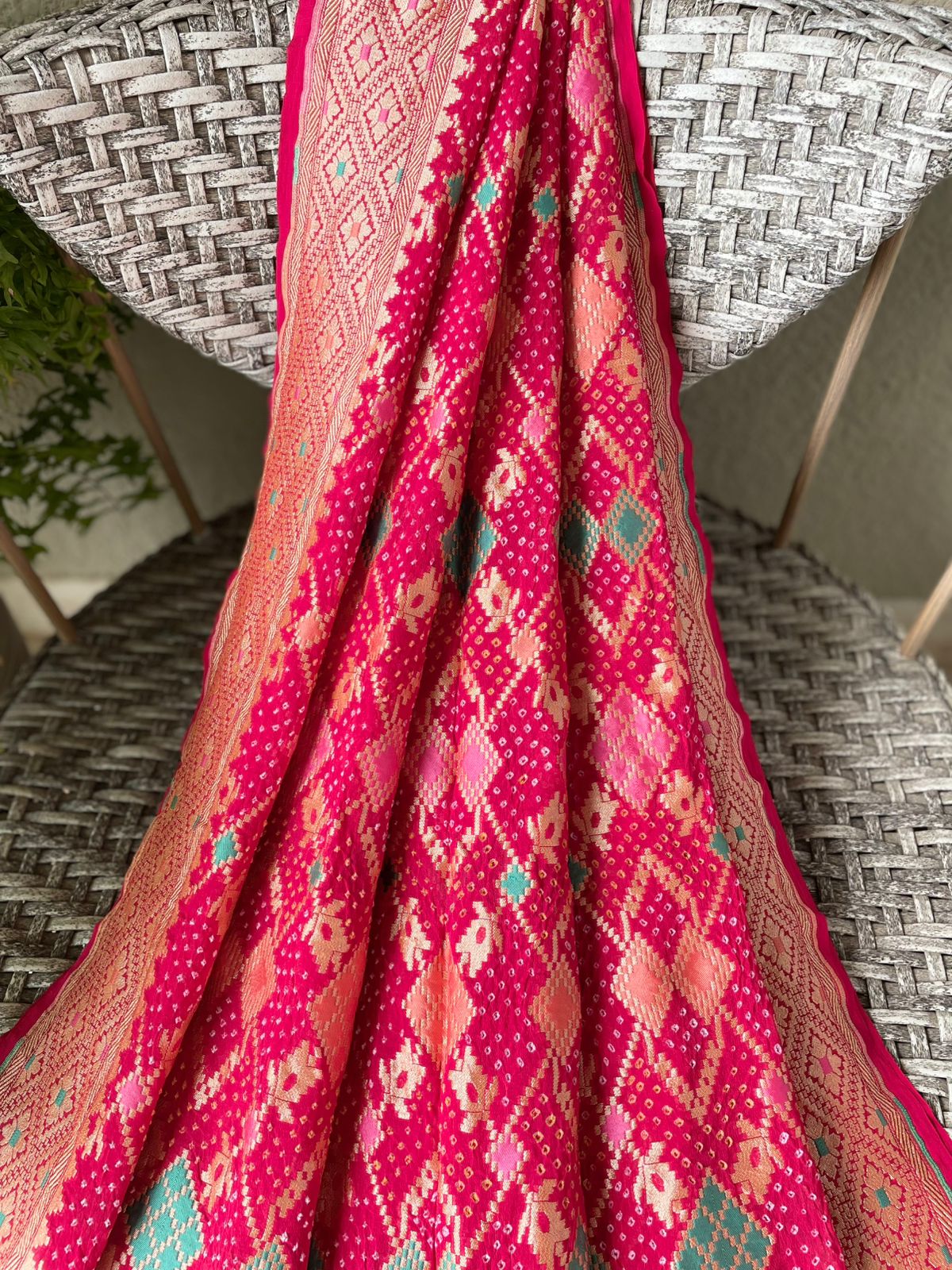 Sanjana - Gentle Meenakari Saree