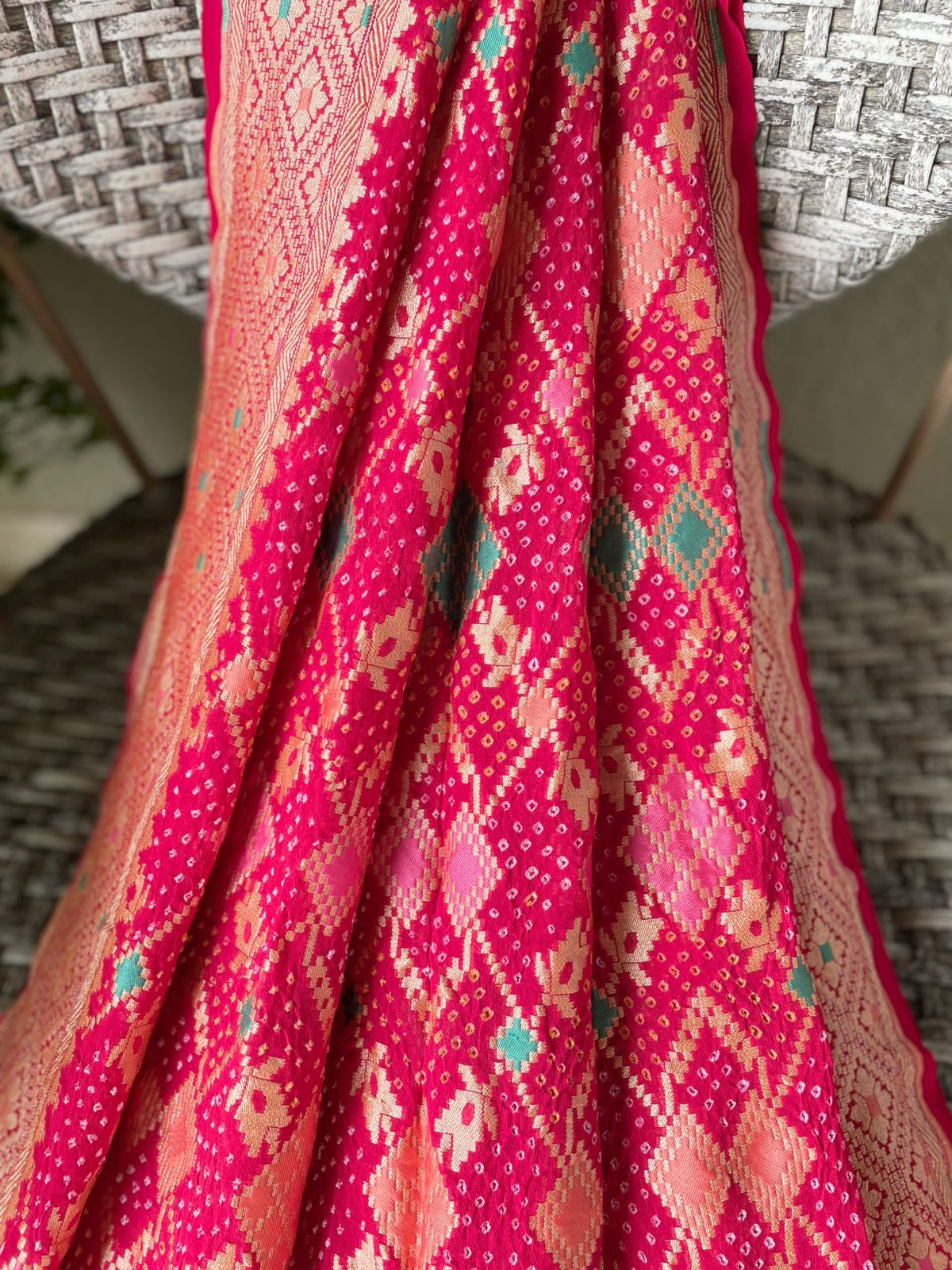 Sanjana - Gentle Meenakari Saree