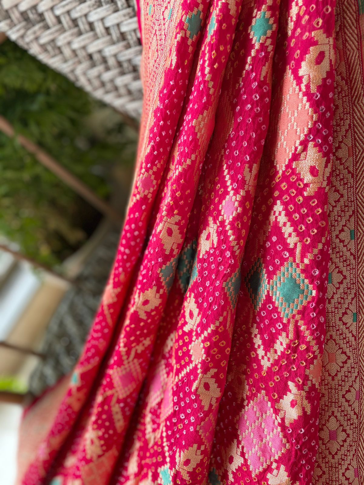 Sanjana - Gentle Meenakari Saree