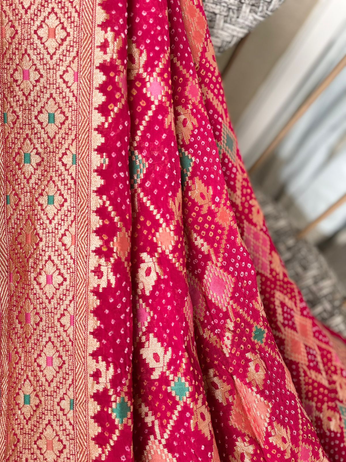 Sanjana - Gentle Meenakari Saree