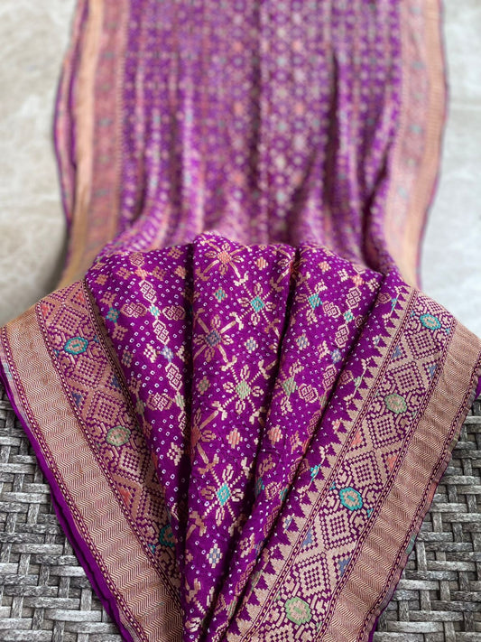 Seher - Early Morning Bliss Meenakari Saree