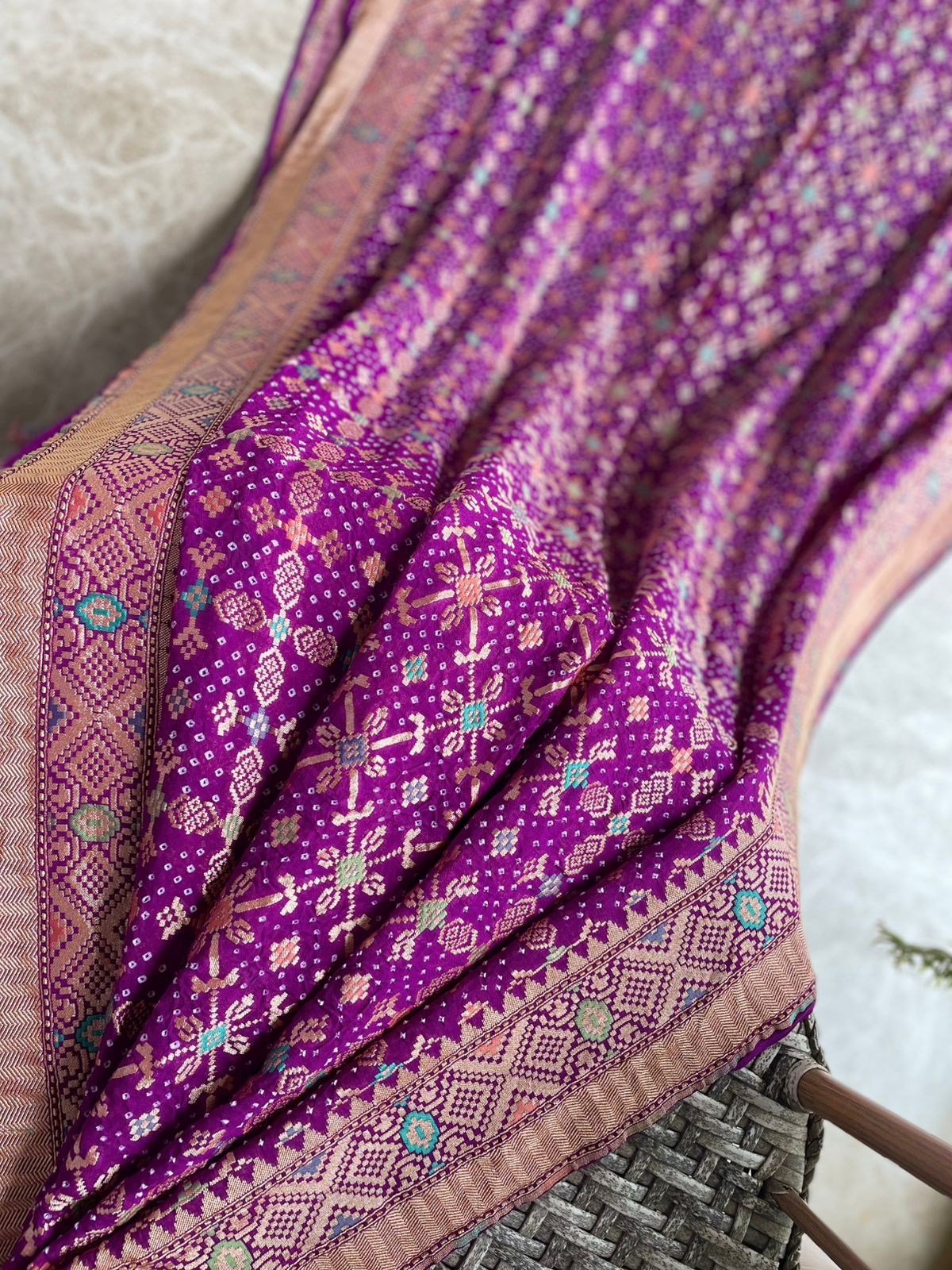 Seher - Early Morning Bliss Meenakari Saree