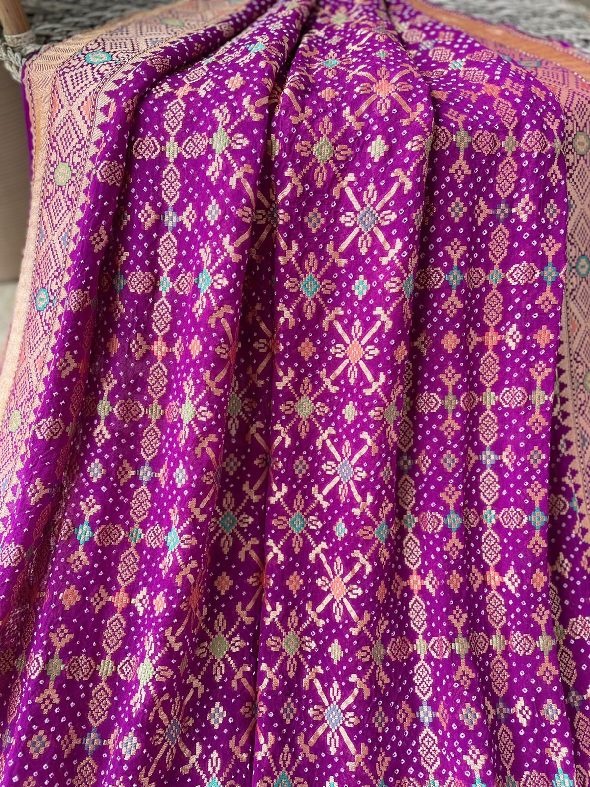 Seher - Early Morning Bliss Meenakari Saree
