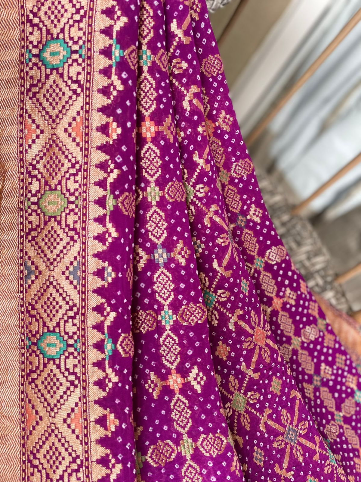 Seher - Early Morning Bliss Meenakari Saree