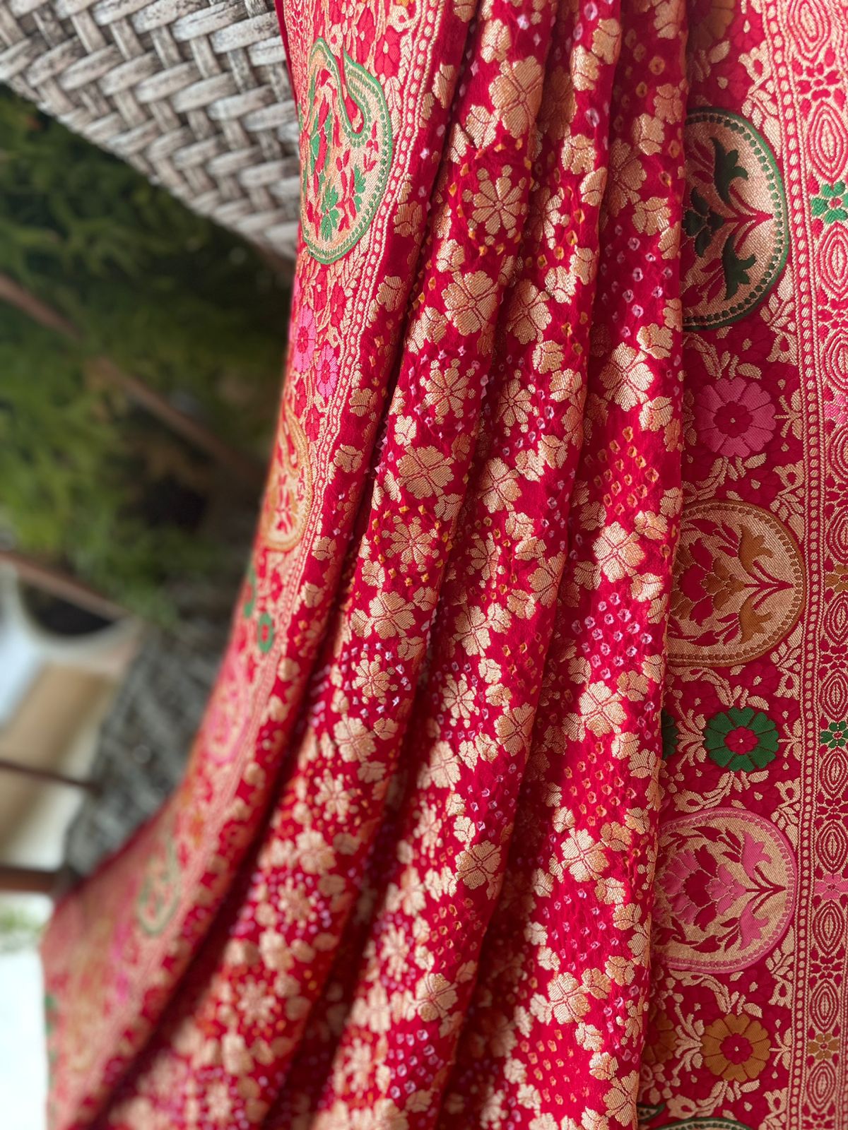 Raani Sa - The Respectful Queen Meenakari Motif Saree