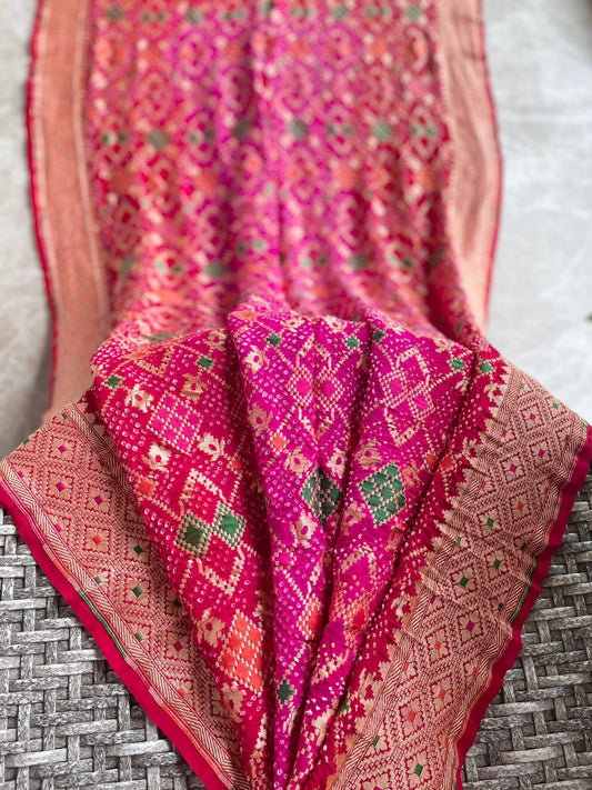 Saira - An Enchanting Princess Meenakari Saree