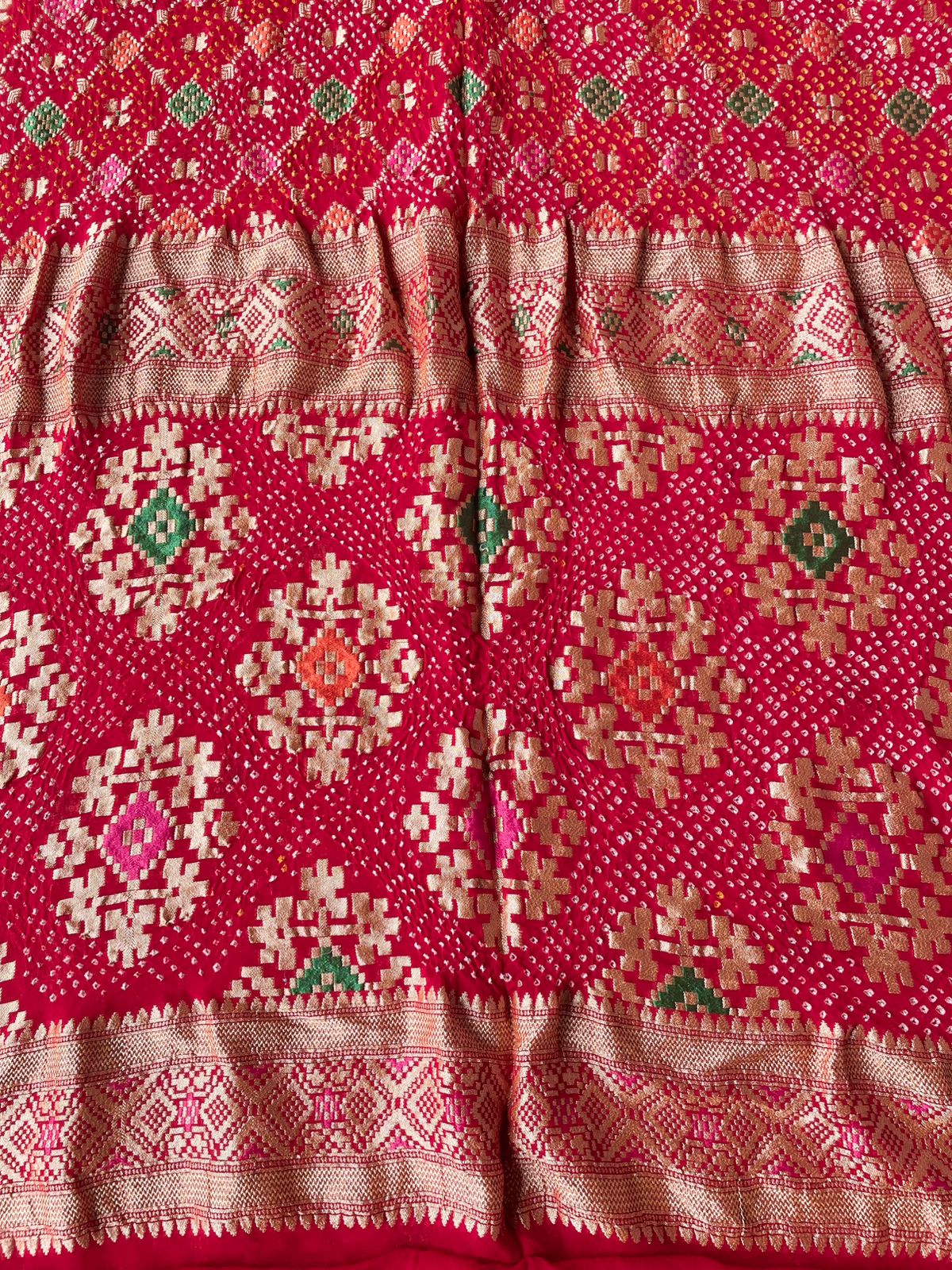 Vishakha - A Nakshatra or Constellation Meenakari Saree