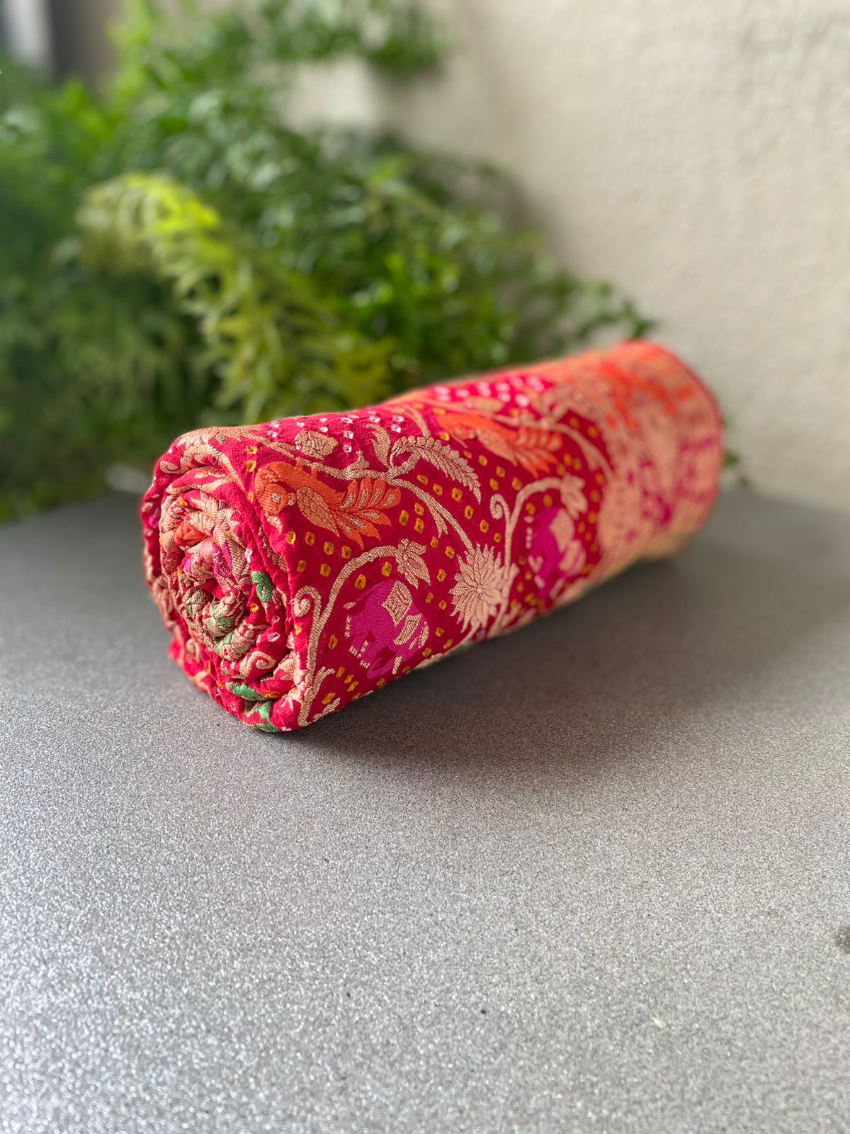 Bhumika - Mother Earth Meenakari Motif Dupatta