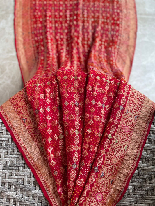 Maalavi - A Princess Meenakari Saree
