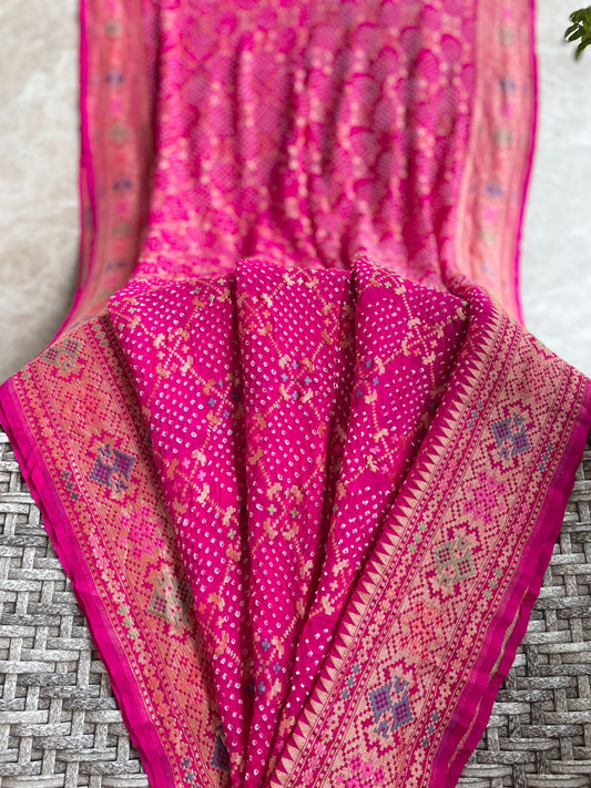 Anjali - Gift To God Meenakari Saree