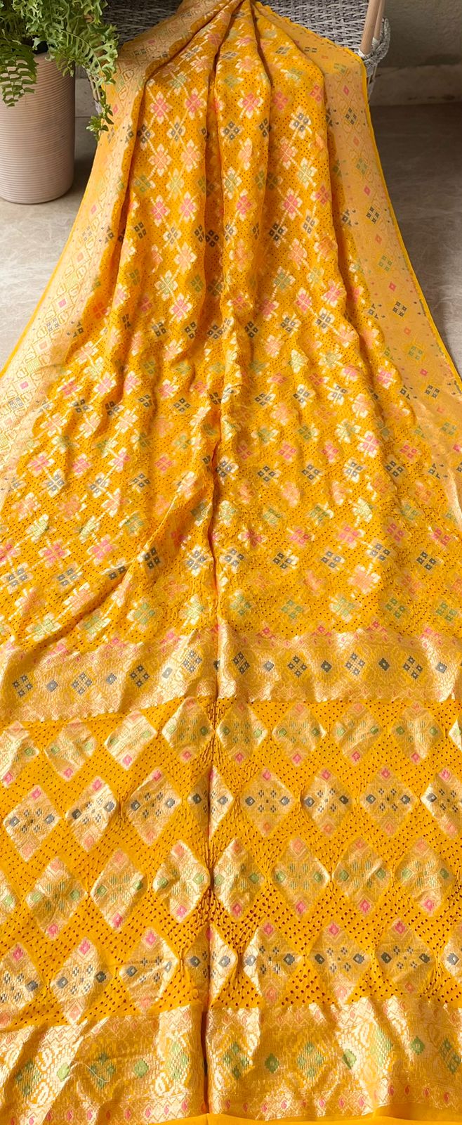 Diksha - Self Reliant Meenakari Saree