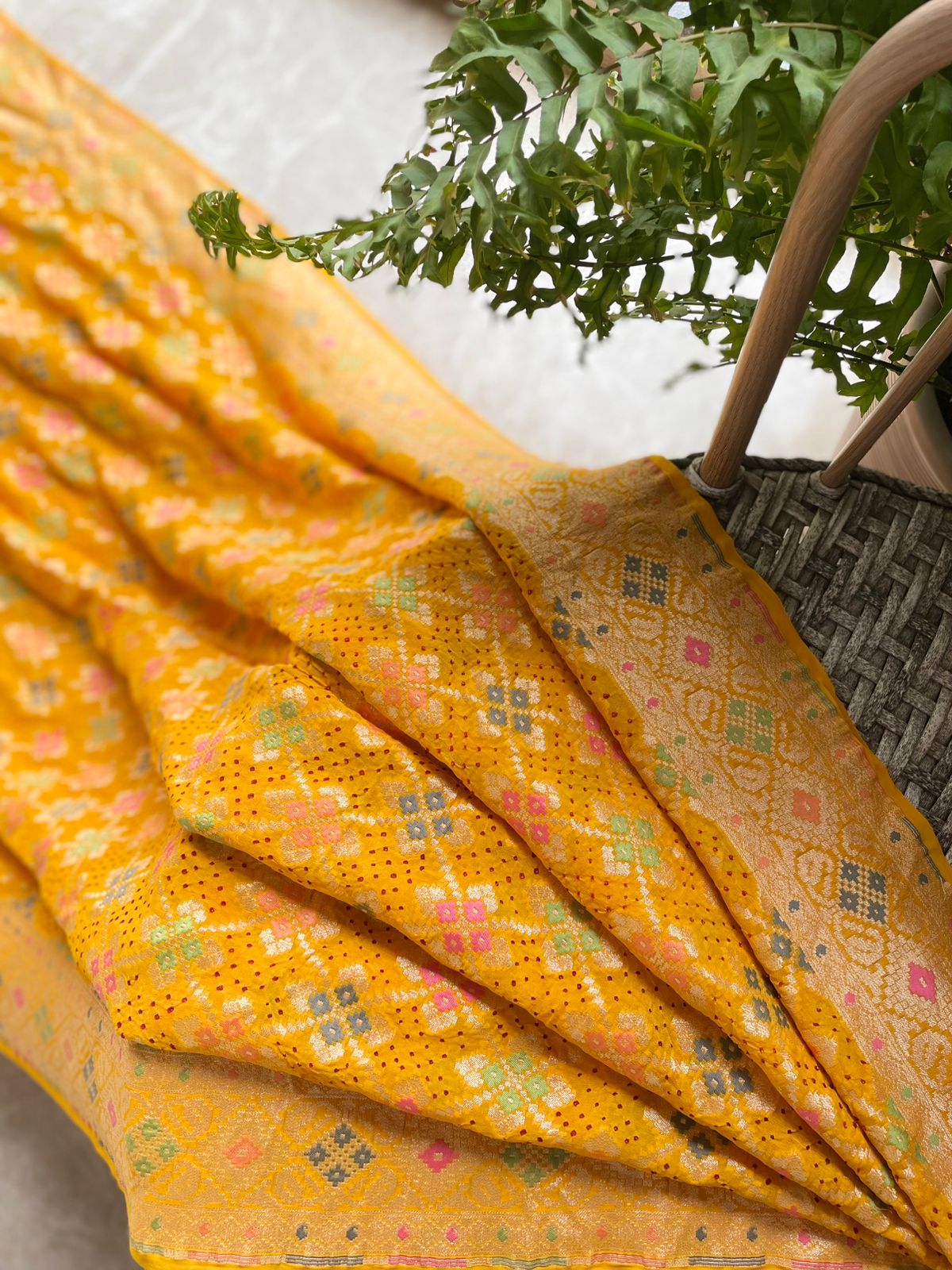 Diksha - Self Reliant Meenakari Saree