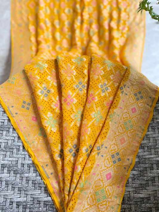 Diksha - Self Reliant Meenakari Saree