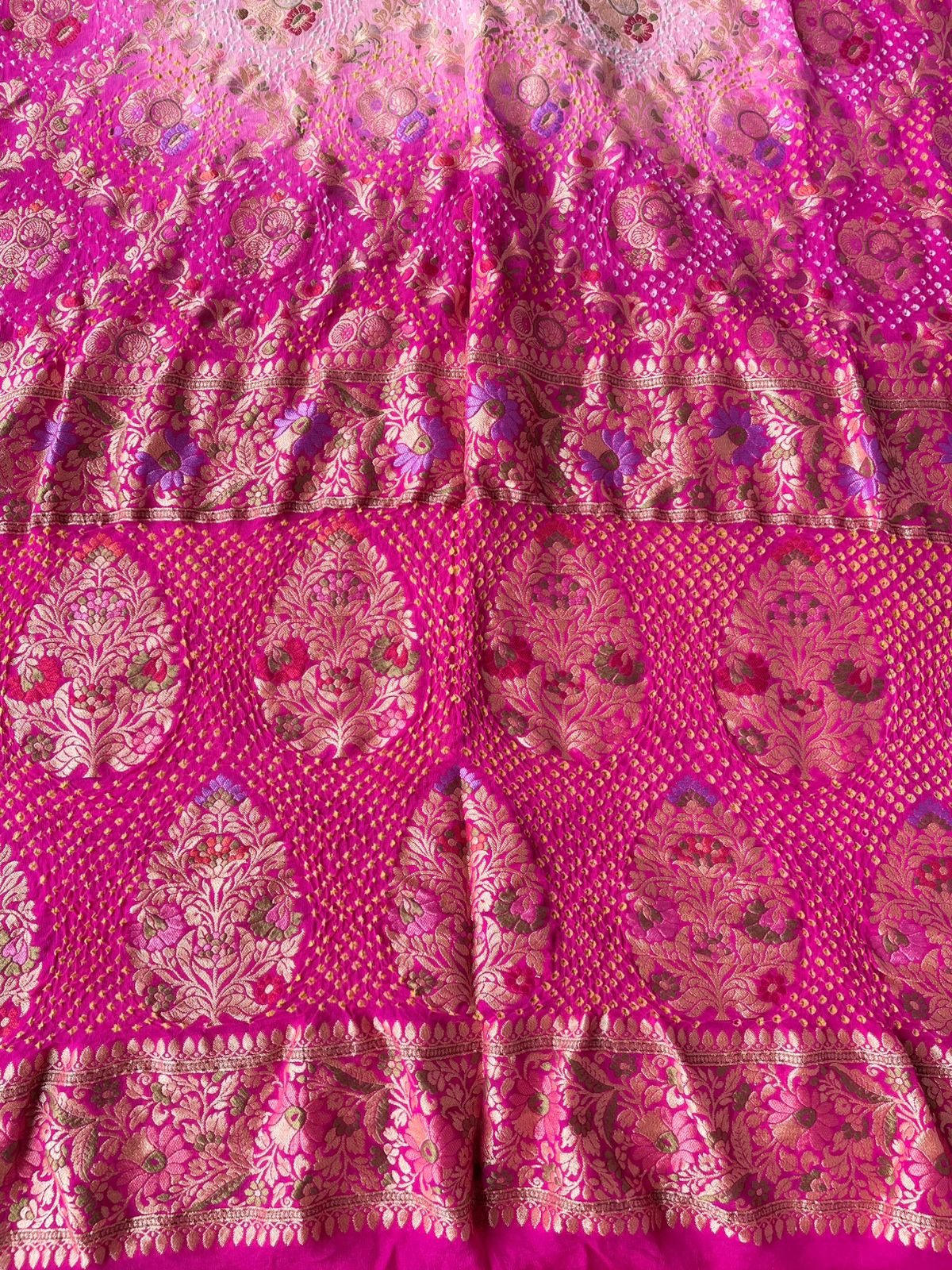 Vandana - Prayers Meenakari Motif Saree