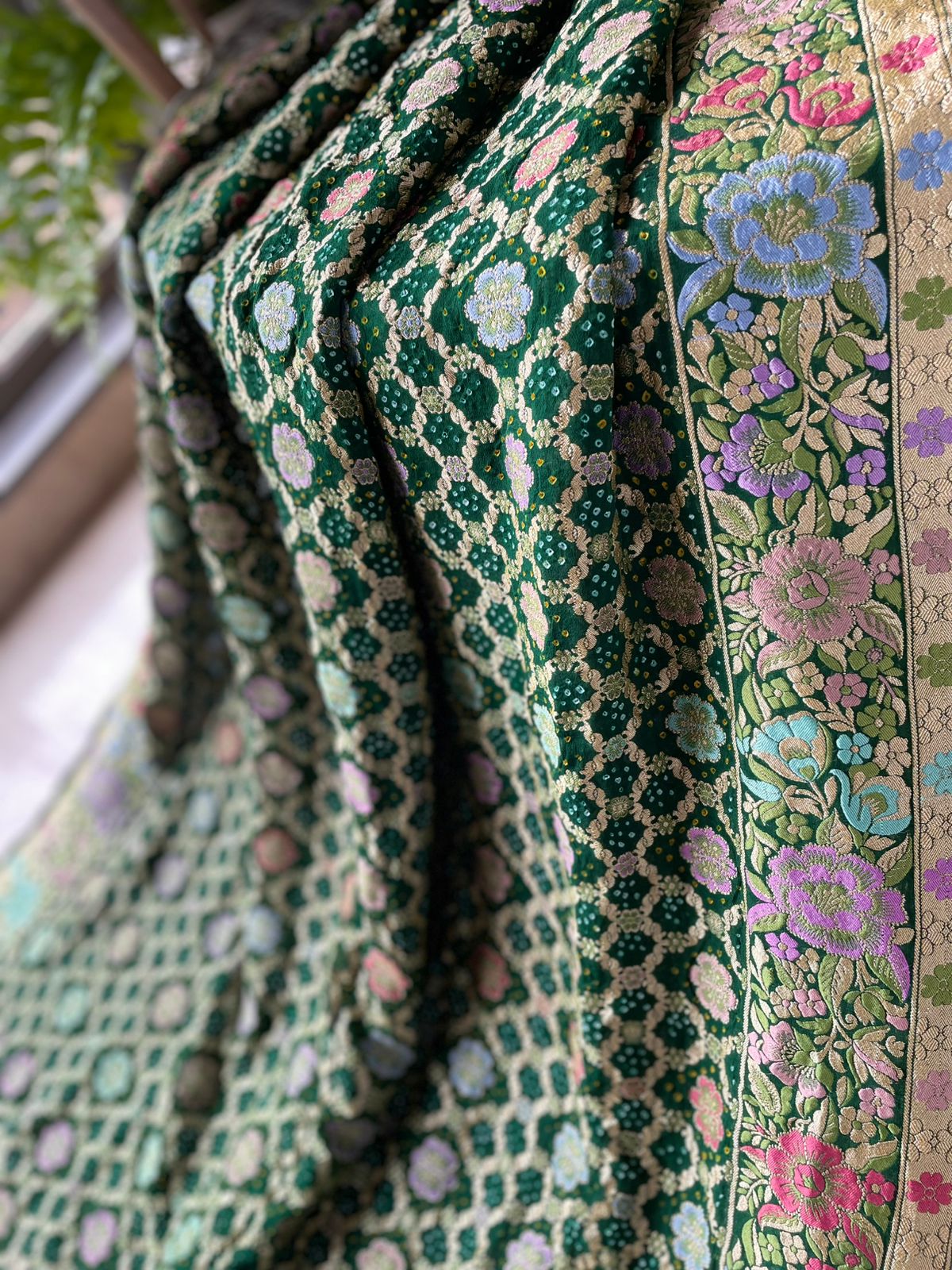 Mohini - Most Beautiful Meenakari Motif Saree