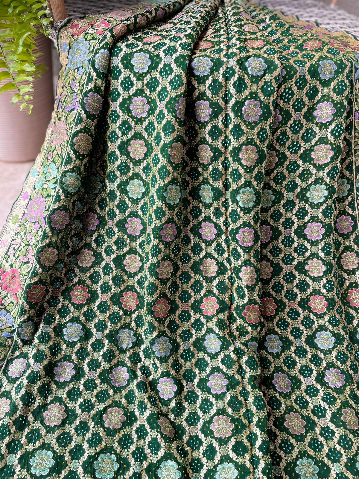Mohini - Most Beautiful Meenakari Motif Saree