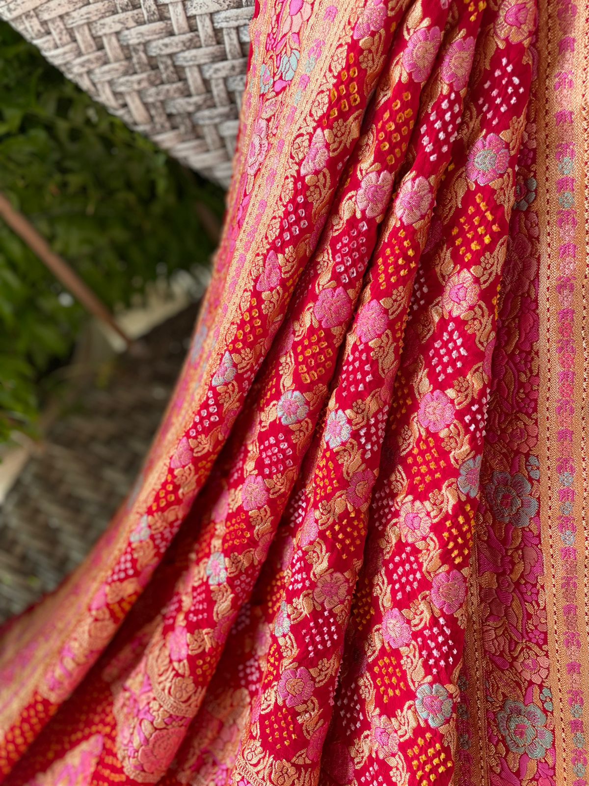 Ananya - Unique Meenakari Motif Dupatta