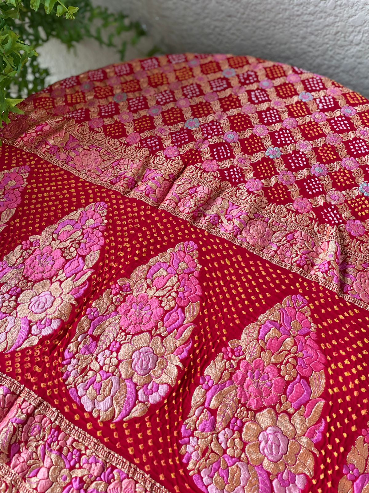 Ananya - Unique Meenakari Motif Dupatta