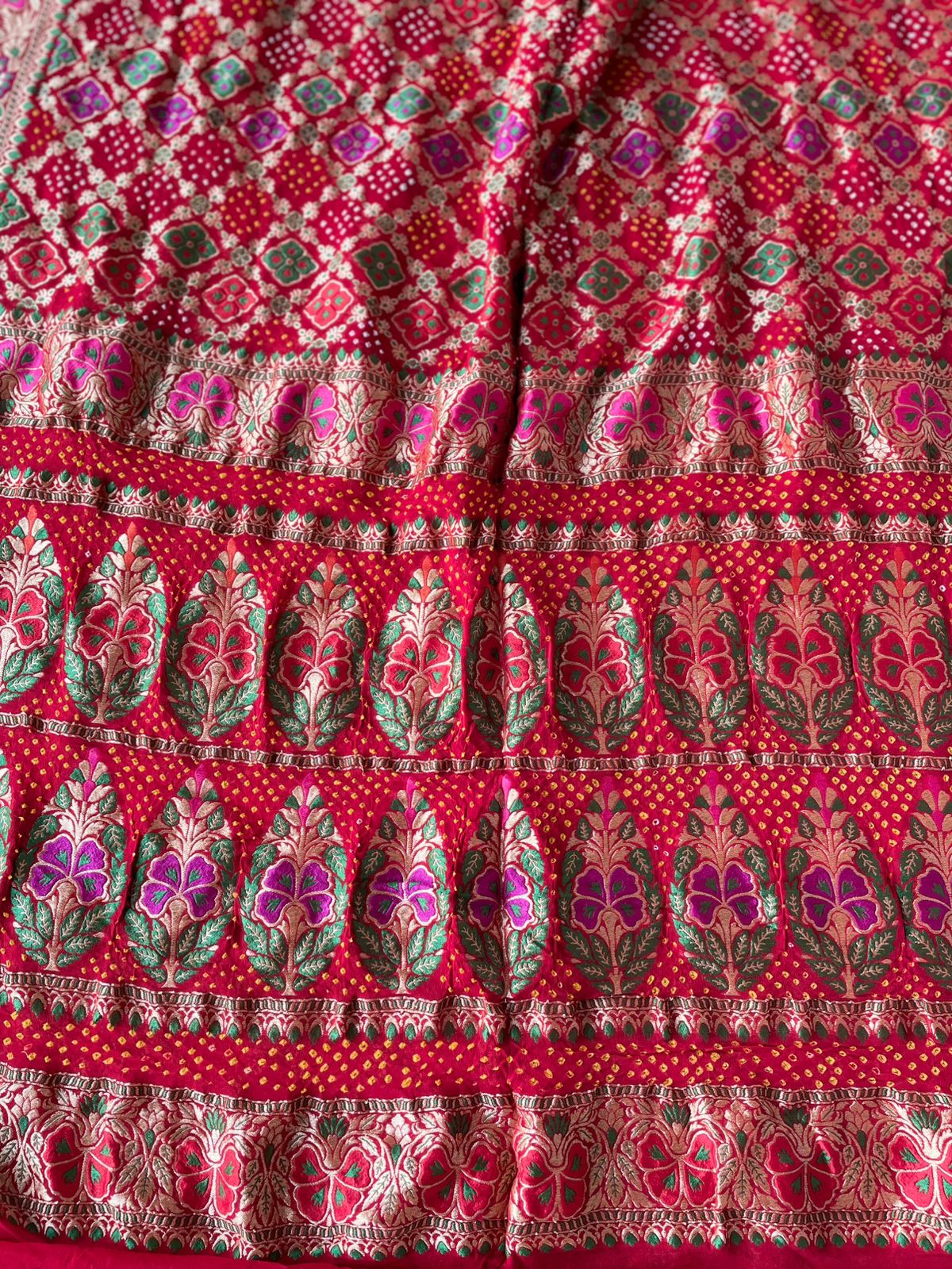Vidhi - Auspicious Ceremony Meenakari Motif Saree