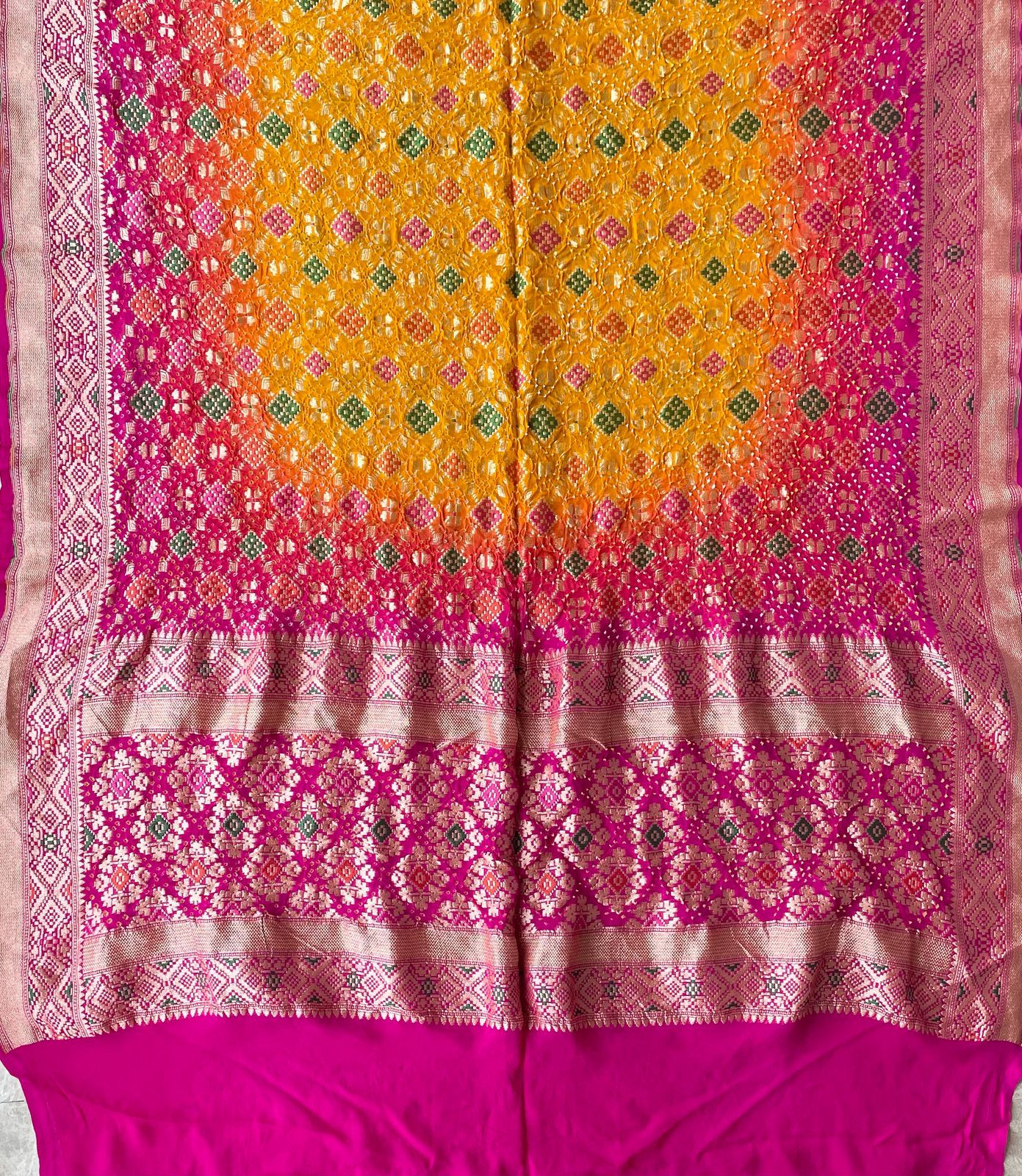Siya - Hindu Goddess Sita Meenakari Dupatta