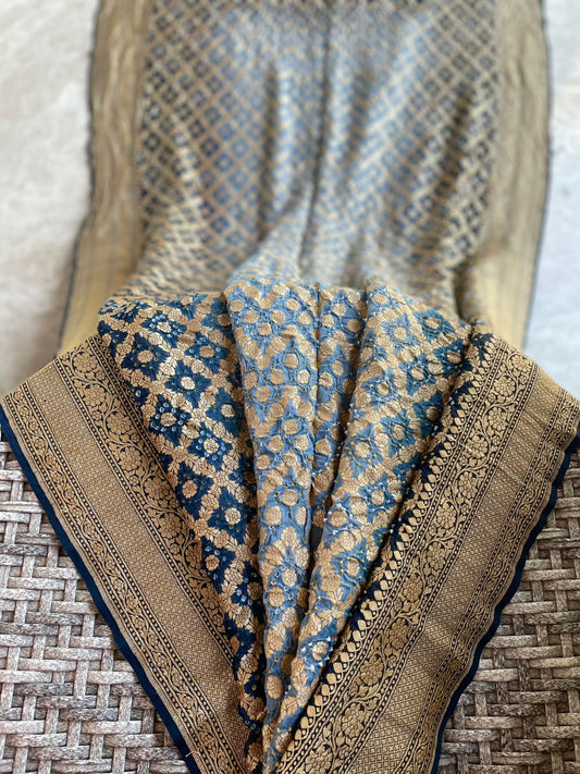 Neelima - Beauty by its Blue Reflection Saree