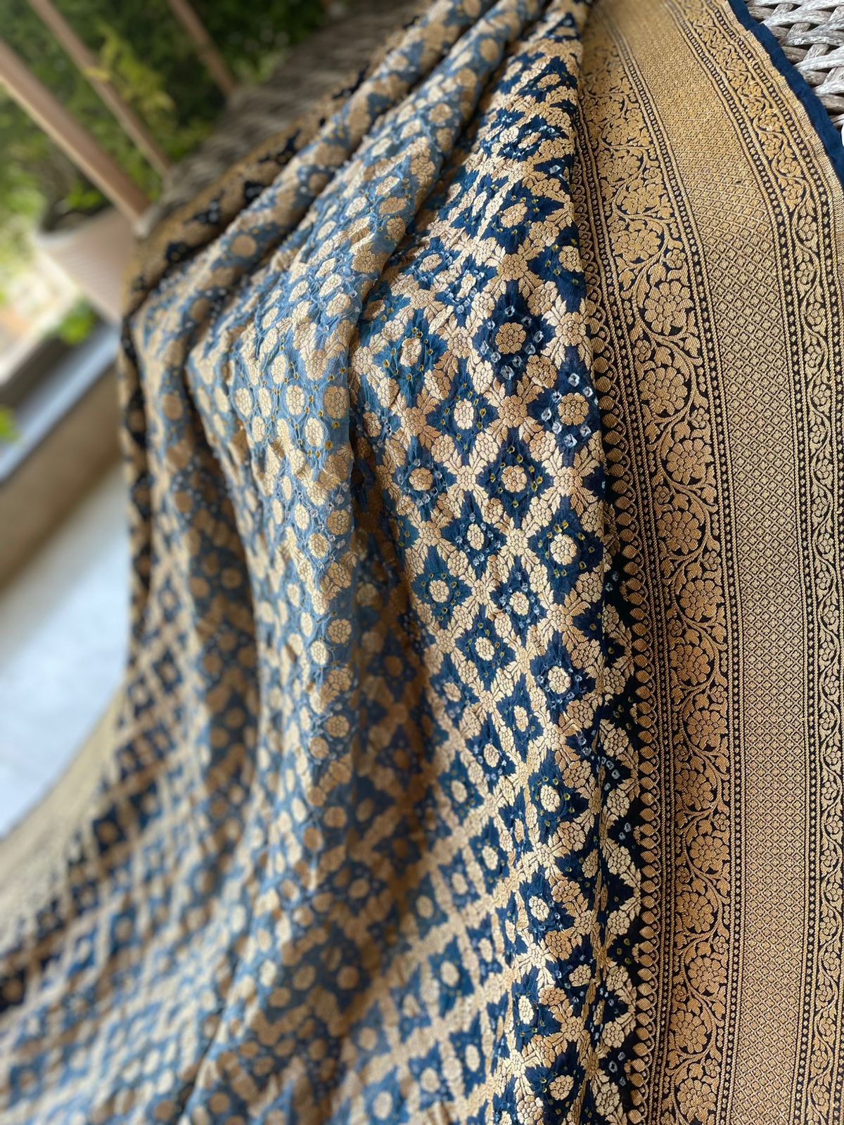 Neelima - Beauty by its Blue Reflection Saree