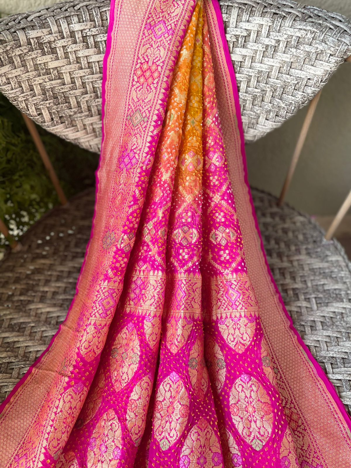 Khwabeeda - A Dreamy Affair Meenakari Dupatta
