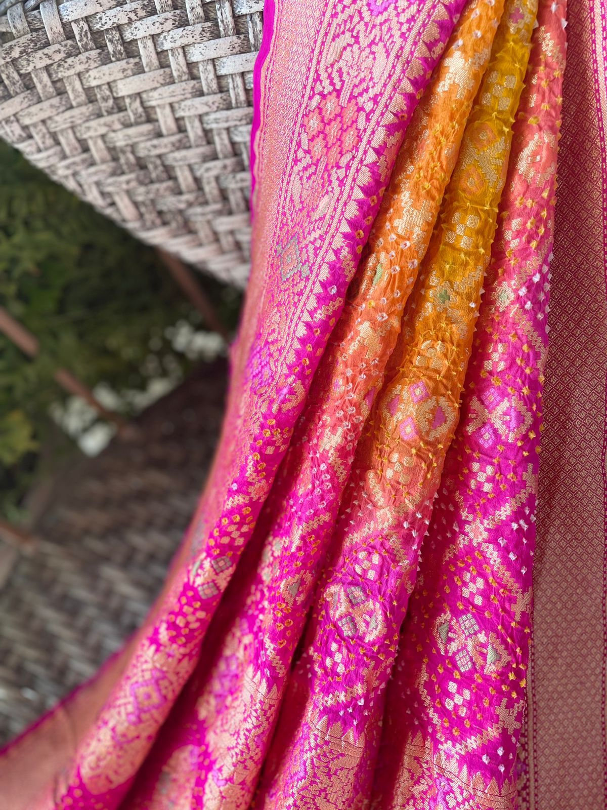 Khwabeeda - A Dreamy Affair Meenakari Dupatta