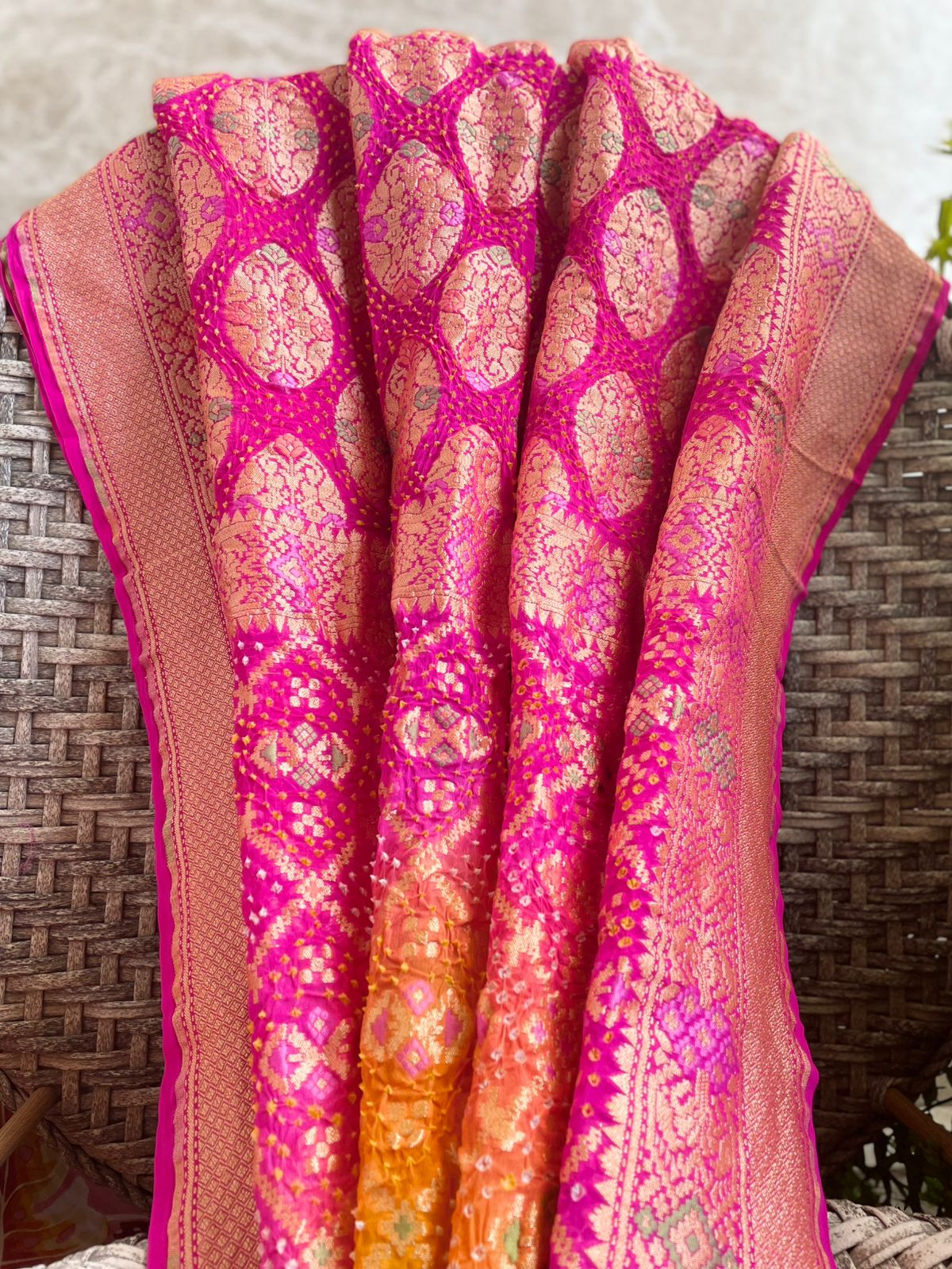 Khwabeeda - A Dreamy Affair Meenakari Dupatta